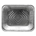 Durable Packaging Aluminum Steam Table Pans, Half-Size Deep120 oz., 2.56" Deep, 10.38 x 12.75, 100/Carton (DPKFS4200XX) View Product Image