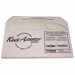 Impact Rest Assured Seat Covers, 14.25 x 16.85, White, 250/Pack, 20 Packs/Carton Product Image 