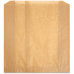 Health Gards Receptacle Liners - 10" Length x 9.25" Width x 3.25" Depth - Brown - Paper, Wax Product Image 