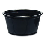 Dart Conex Complements Portion/Medicine Cups, 2 oz, Black, 125/Bag, 20 Bags/Carton (DCC200PCBLK) View Product Image