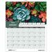 House of Doolittle Recycled Succulent & Cacti Wall Calendar - Monthly - 12 Month - January 2026 to December 2026 - 1 Month Single Page Layout - 11" x 14" Sheet Size Product Image 