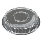 Durable Packaging Dome Lids for 9" Round Containers, 9" Diameter x 1"h, Clear, Plastic, 500/Carton View Product Image