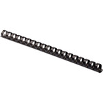 Fellowes 19-ring Plastic Comb Binding - 0.5" Height x 10.8" Width x 0.5" Depth - 0.50" Maximum Capacity - 90 x Sheet Capacity - For Letter 8 1/2" x 11" Sheet - 19 x Rings Product Image 