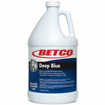 Betco Deep Blue Glass & Surface Cleaner - For Glass, Window, Stainless Steel, Plastic, Porcelain, Chrome - 128 fl oz (4 quart) - (BET1080400) Product Image 