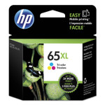 HP 65XL, (N9K03AN) High-Yield Tri-Color Original Ink Cartridge View Product Image