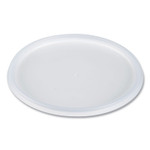 Dart Plastic Lids for Foam Containers, Flat, Vented, Fits 24-32 oz, Translucent, 100/Pack, 5 Packs/Carton (DCC48JL) View Product Image