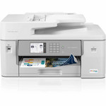 Brother MFC-J6555DW Wireless INKvestment Tank Inkjet Multifunction Printer - Color - Copier/Fax/Printer/Scanner - 30 ppm Mono/30 ppm Color Print - 4800 x 1200 dpi Print - Automatic Duplex Print Product Image 