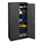 HON Assembled Storage Cabinet, 36w x 18.13d x 71.75h, Charcoal Product Image 