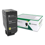 Lexmark 74C00YG Return Program Toner, 3,000 Page-Yield, Yellow Product Image 