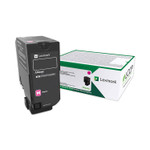 Lexmark 74C00MG Return Program Toner, 3,000 Page-Yield, Magenta Product Image 