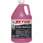 Betco Symplicity Sanibet MultiRange Sanitizer - Concentrate - 128 fl oz (4 quart) - Rinse-free, Sanitizer Resistant, Deodorize - Pink Product Image 