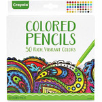 Crayola 50-count Colored Pencils - Assorted Lead Product Image 