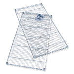 Safco Industrial Extra Shelf Pack, 48w x 18d x 1.5h, Steel, Metallic Gray, 2/Pack Product Image 