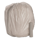AbilityOne 8105015171379, SKILCRAFT Linear Low Density Can Liners, 45 gal, 1 mil, 40" x 46", Gray, 40/Box Product Image 