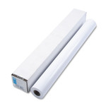 HP DesignJet Large Format Paper for Inkjet Prints, 7 mil, 36" x 100 ft, Gloss White View Product Image