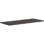 HON Mod HLPLRW7230 Work Surface - x 72" Width x 30" Depth - Finish: Slate Teak Product Image 