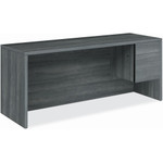 HON 10500 H10545R Pedestal Credenza - 29.5" Height x 72" Width x 24" Depth - 2 x Box, File Drawer(s)Right Side - Finish: Sterling Ash Product Image 