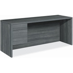 HON 10500 H10546L Pedestal Credenza - 29.5" Height x 72" Width x 24" Depth - 2 x Box, File Drawer(s)Left Side - Finish: Sterling Ash Product Image 
