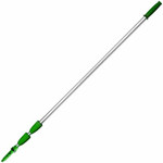 Unger 18' Telescopic Pole - 18 ft Length - Green - Aluminum - (UNGED550CT) Product Image 