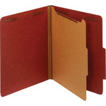 Pendaflex 2/5 Tab Cut Letter Recycled Classification Folder - 8 1/2" x 11" - 1 3/4" Expansion - 4 Fastener(s) - 2" Fastener Capacity, 1" for Divider - Top Tab Location Product Image 