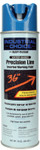 Rust-Oleum Industrial M1600/M1800 Precision-Line Inverted Marking Paint 17Oz  Caution Blue  Waterbase (647-203031) Product Image 