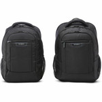 Samsonite Classic Business 2.0 Carrying Case (Backpack) for 13" to 15.6" Apple iPad Notebook, Tablet, Smartphone, Pen, Business Card, Accessories - Black - Polyester Body - Shoulder Strap, Handle - 17" Height x 7.3" Width x 11.3" Depth - Medium Size Product Image 
