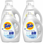 Tide Free & Gentle Detergent - For Laundry, Clothes, Washing Machine - Liquid - 84 fl oz (2.6 quart) - Hypoallergenic, Dye-free, Lead-free, Phosphate-free - White - (PGC12144CT) Product Image 