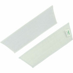 Unger Excella Floor Finishing Pads - 20" Length - Floor, Mopping - MicroFiber - White Product Image 