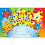 Trend I'm a Star Student Recognition Awards - 8.5" Width x 5.5" Length - Multicolor Product Image 