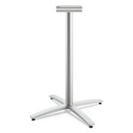HON Between Standing-Height X-Base for 30" to 36" Table Tops, 26.18w x 41.12h, Silver (HONBTX42SPR8) Product Image 