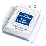C-Line Super Heavyweight Poly Sheet Protectors, Non-Glare, 2", 11 x 8.5, 50/Box Product Image 