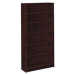 HON 1870 Series Bookcase, Six-Shelf, 36w x 11.5d x 72.63h, Mahogany View Product Image