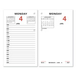At-A-Glance Loose-Leaf Desk Calendar Refill - Standard - Julian Dates - Daily - 12 Month - January 2026 to December 2026 Product Image 