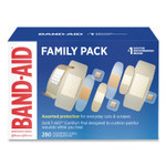 BAND-AID Sheer and Clear Adhesive Bandages, Assorted Sizes, 280/Box Product Image 