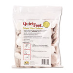 Master Caster Quiet Feet Deluxe Noise Reducers, 1.25" dia, Circular, Beige, 100/Pack Product Image 