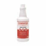 Fresh Products Terminator All-Purpose Cleaner/Deodorizer with (2) Trigger Sprayers, 32 oz Bottles, 12/Carton Product Image 