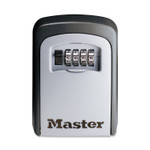 Master Lock Locking Combination 5 Key Steel Box, 3.25" Wide, Black/Silver Product Image 