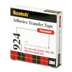 Scotch ATG Adhesive Transfer Tape Roll, Permanent, Holds Up to 0.5 lbs, 0.75" x 36 yds, Clear Product Image 