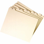 Smead Filing Guides with Alphabetic Indexing - 25 Printed Assorted Tab(s) - Character - A-Z - 25 Tab(s)/Set - Letter - (SMD50176) Product Image 