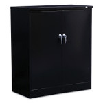 Alera Assembled 42" High Heavy-Duty Welded Storage Cabinet, Two Adjustable Shelves, 36w x 18d, Black Product Image 