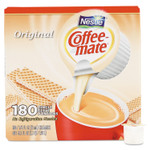Coffee mate Liquid Coffee Creamer, Original, 0.38 oz Mini Cups, 180/Carton Product Image 