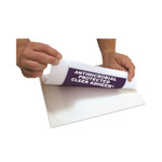 C-Line Cleer Adheer Self-Adhesive Laminating Film, 3 mil, 9" x 12", Gloss Clear, 50/Box Product Image 
