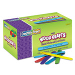 Creativity Street Colored Wood Craft Sticks, 4.5" x 0.38", Assorted, 1,000/Box Product Image 