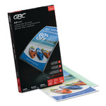 GBC EZUse Thermal Laminating Pouches, 5 mil, 9" x 14.5", Gloss Clear, 100/Box (GBC3740473) View Product Image