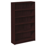 HON 1870 Series Bookcase, Five-Shelf, 36w x 11.5d x 60.13h, Mahogany (HON1875N) View Product Image