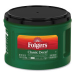 Folgers Coffee, Classic Roast Decaffeinated, Ground, 19.2 oz Can Product Image 