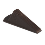 Master Caster Giant Foot Doorstop, TPR, 3.5w x 6.75d x 2h, Brown, 12/Box Product Image 