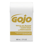 GOJO Gold and Klean Lotion Soap Bag-in-Box Dispenser Refill, Floral Balsam Scent, 800 mL Product Image 