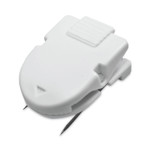 Advantus Wall Clips for Fabric Panels, 40 Sheet Capacity, White, 4/Pack Product Image 