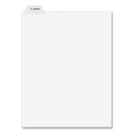 Avery-Style Preprinted Legal Bottom Tab Divider, 26-Tab, Exhibit E, 11 x 8.5, White, 25/PK (AVE11944) Product Image 